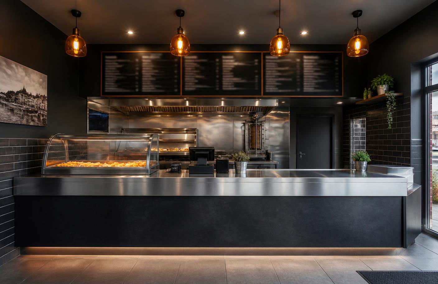 Sufyan Ltd takeaway counter